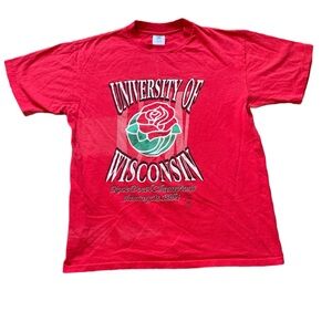 Vintage 90’s University of Wisconsin Rose Bowl Championship T-Shirt